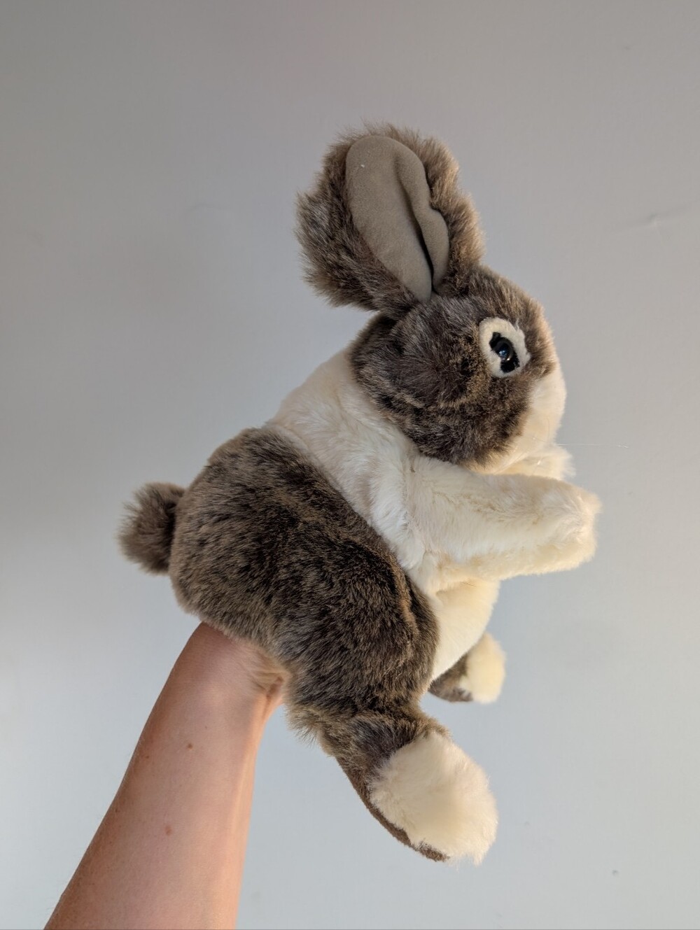Folkmanis Baby Dutch Rabbit Hand Puppet - Picture 14 of 15